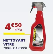 Carossi - Nettoyant Vitre offre à 4,5€ sur Carter-Cash