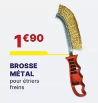 Brosse Métal offre à 1,9€ sur Carter-Cash