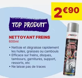 Top-Produit - Nettoyant Freins offre à 2,9€ sur Carter-Cash