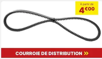 Courroie De Distribution offre à 4€ sur Carter-Cash