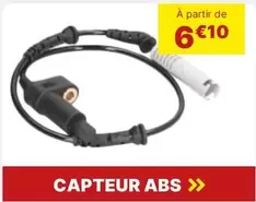 Capteur Abs offre à 6,1€ sur Carter-Cash