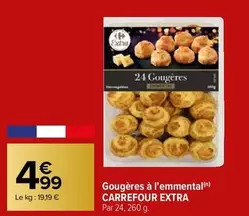 Carrefour - Extra Gougeres À L'emmental offre à 4,99€ sur Carrefour