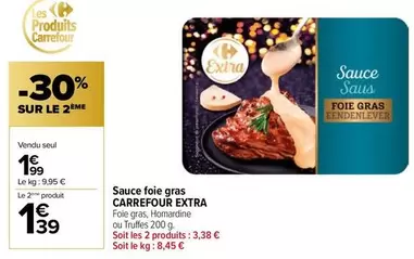 Carrefour - Sauce Foie Gras offre à 1,99€ sur Carrefour