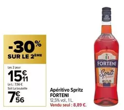 Forteni - Aperitivo Spritz  offre à 8,89€ sur Carrefour