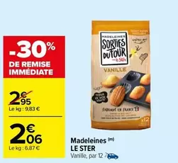 Le Ster - Madeleines offre à 2,06€ sur Carrefour