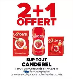 Canderel - Sur Tout offre sur Carrefour