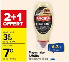 Amora - Mayonnaise offre à 3,5€ sur Carrefour