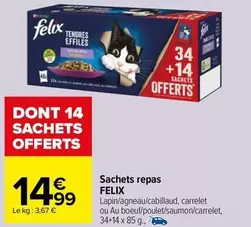 Felix - Sachets Repas offre à 14,99€ sur Carrefour