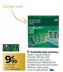 Guirlande Tube Lumineux