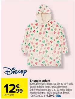 snuggie enfant