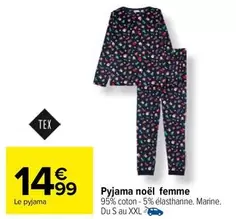 Tex - Pyjama Noël Femme