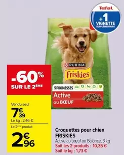 Purina - Croquettes Pour Chien offre à 7,39€ sur Carrefour Drive