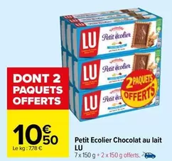 Lu - Petit Ecolier Chocolat Au Lait