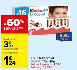 Kinder -  Chocolat