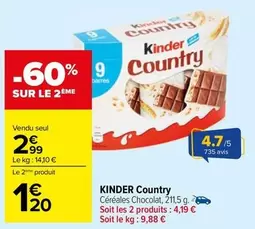 Kinder -  Country