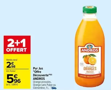 Andros - Pur Jus "offre Découverte"