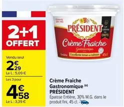 Président - Crème Fraîche Gastronomique