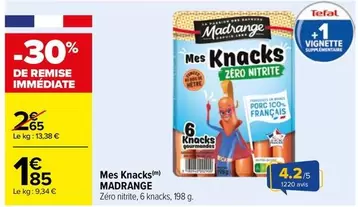 madrange - mes knacks