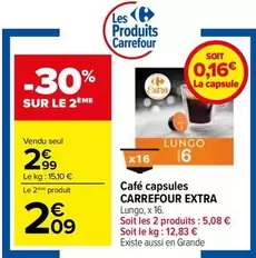 carrefour - extra café capsules