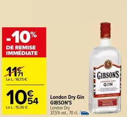 Gibson's - London Dry Gin