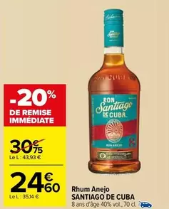 Santiago De Cuba - Rhum Anejo