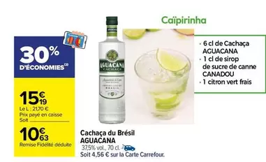 Aguacana - Cachaça Du Brésil