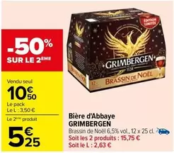 grimbergen - bière d'abbaye