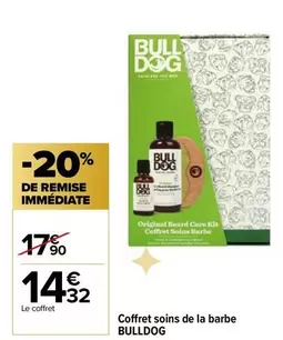 bull dog - coffret soins de la barbe