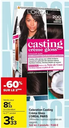 l'oréal - coloration casting crème gloss