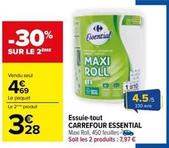 carrefour - essuie-tout essential