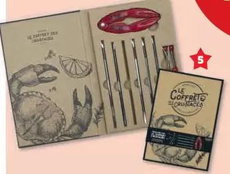 Coffret Crustaces offre à 5,99€ sur Hyper U