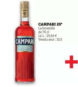 Campari - 25° offre à 25,64€ sur Super U