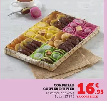 Corbeille Gouter D'hiver offre à 16,95€ sur Super U