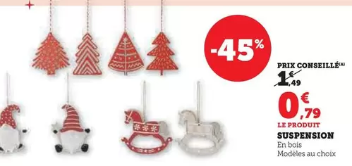 Suspension offre à 0,79€ sur Super U