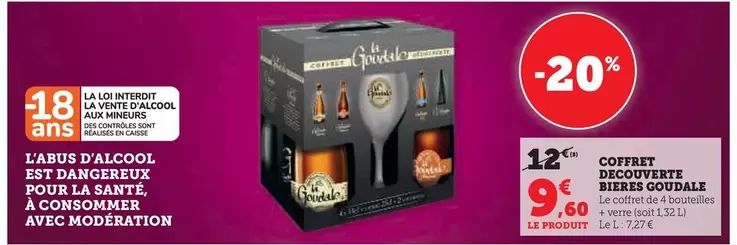 La Goudale - Coffret Découverte Biere offre à 9,6€ sur Super U