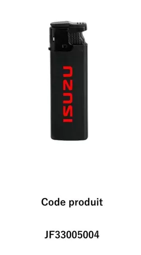 ISUZU - Briquet Code Produit Jf33005004 offre sur ISUZU