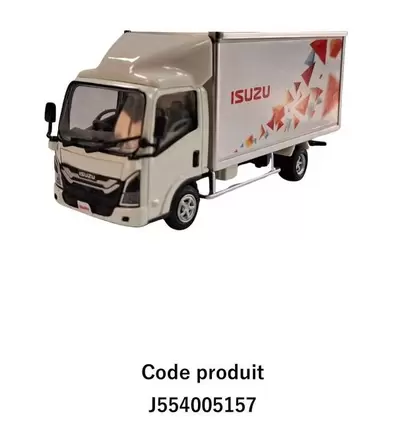 ISUZU - Code produit offre sur ISUZU