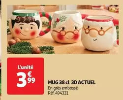 Actuel - Mug  offre à 3,99€ sur Auchan Hypermarché