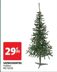 Sapin Essentiel offre à 29,99€ sur Auchan Hypermarché