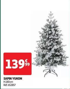 Sapin Yukon offre à 139,99€ sur Auchan Hypermarché