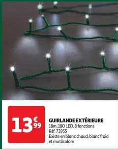 Guirlande Extérieure offre à 13,99€ sur Auchan Hypermarché