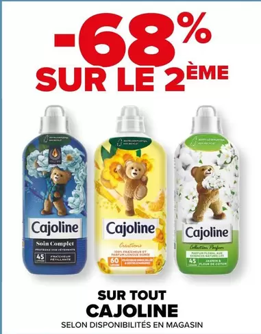 Cajoline - Sur Tout offre sur Carrefour Contact