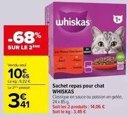 Whiskas - Sachet Repas Pour Chat