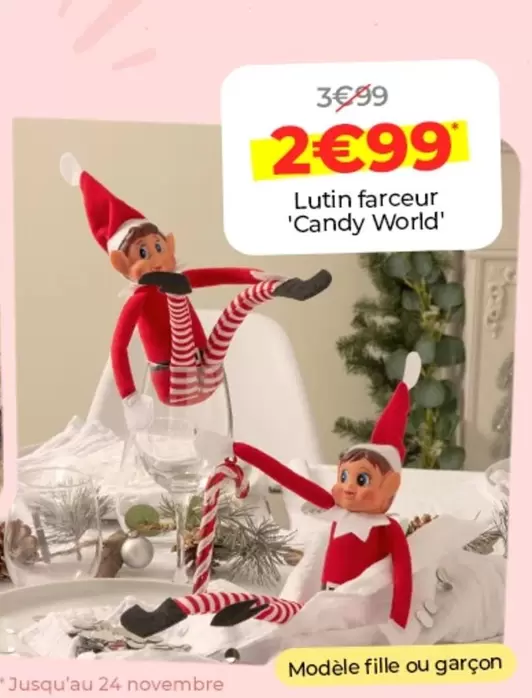 Candy -  World - Lutin Farceur offre à 2,99€ sur L'incroyable