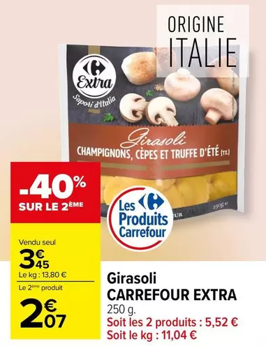 Carrefour - Extra Girasoli offre à 3,45€ sur Carrefour City