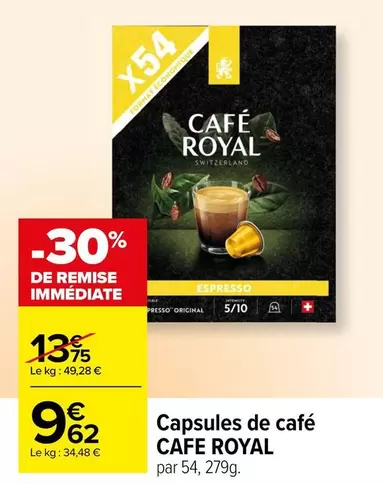 Café Royal - Capsules De Café