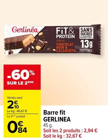 Gerlinéa - Barre Fit