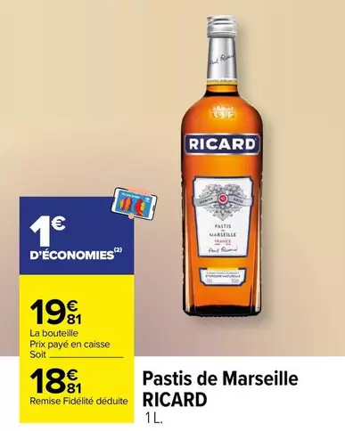 Ricard - Pastis De Marseille