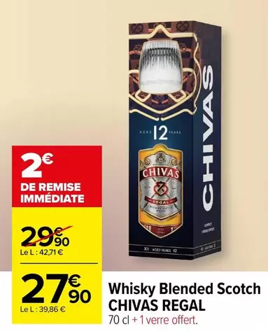 chivas regal - whisky blended scotch