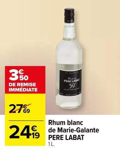 Labat - Rhum Blanc De Marie-Galante